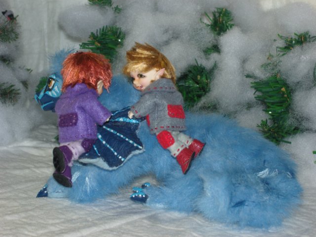 Последняя в этом году зимняя история от Таниты "Смурфик" (фото 10)