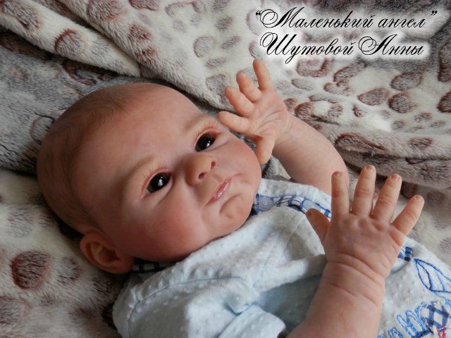 Маленький мужичок-хомячок Мишенька. Кукла-реборн Шутовой Анны (фото 8)