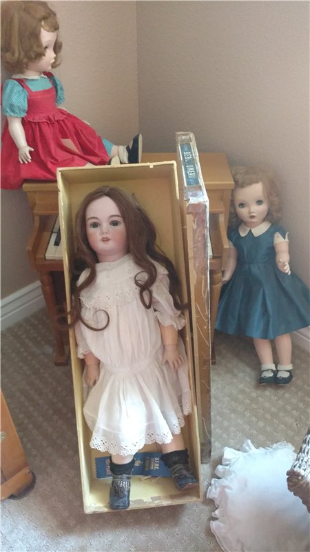 В гости. Куклы Саманты — Редкие антикварные куклы и реплики: воск (фото 7)