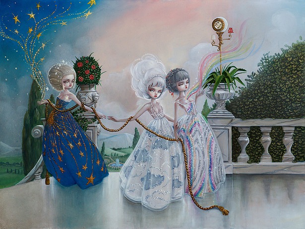 Мрачные и прекрасные куклы художницы Кукула (Kukula) в оригинальных арт иллюстрациях Натали Абрамович. Много фото