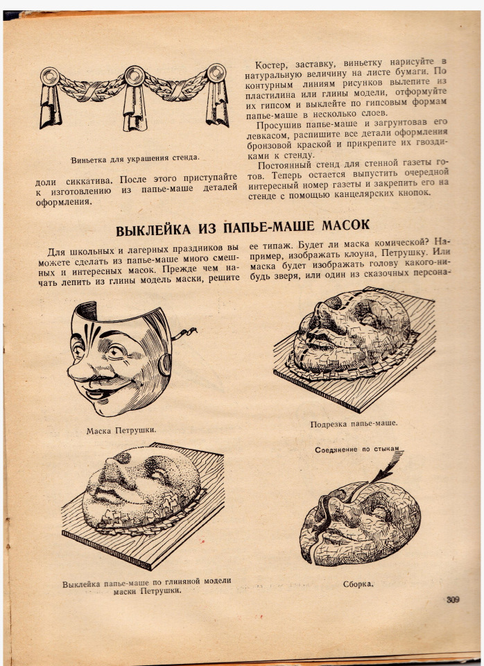 Маскарадные костюмы из старой энциклопедии