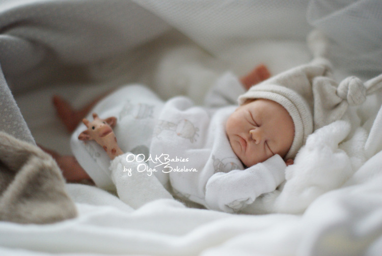 Авторские куклы Лука и Лиза. Младенцы ООАК Ольги Соколовой (фото 9)