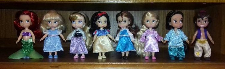 Образы основных принцесс Диснея. Мои мини-принцесски. 3 часть (фото 9)