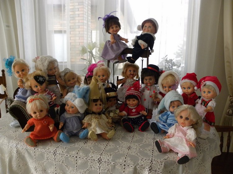 Продолжение — Куклы Galoob Baby Face (Фейсинки): винтаж 90