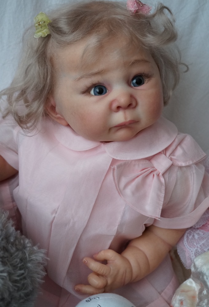 Лизонька. Маленькая шалунья. Кукла реборн Наталии Коноваловой