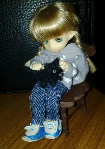 Юлькины игрушки — Куклы Brownie (Брауни) Felix Doll: Tiny BJD (БЖД) (фото 7)