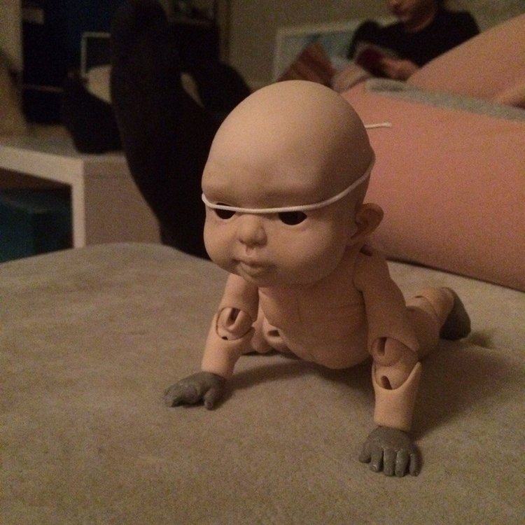 Мои новые проекты. Авторские шарнирные куклы (фото 9)