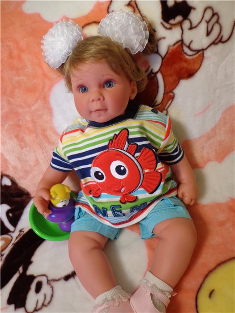 Моя Маруся! Любимая куколка от Lee Middleton и Рева Шик