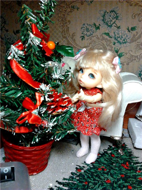 Мама,скоро Новый Год? Кукла бжд PukiFee Ante | Бэйбики Мама,скоро Новый Год? Кукла бжд PukiFee Ante (фото 6)