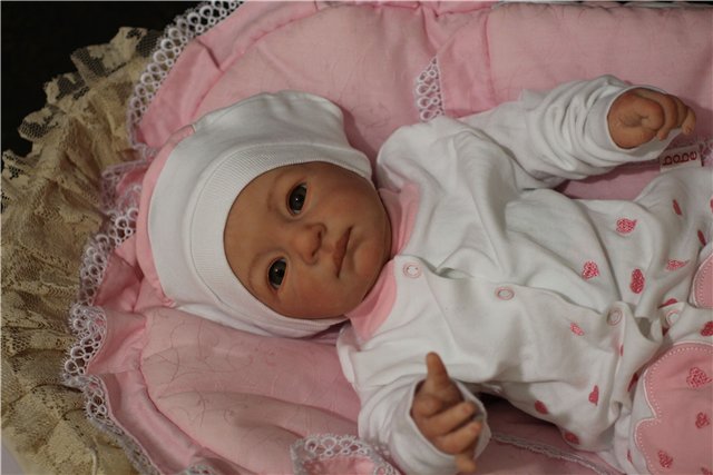 Кукла реборн Ланочка — Куклы Реборн (Reborn): работы мастеров (фото 6)