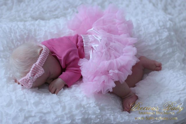 Маленькая снежинка! Кукла реборн Анастасии Бочковой