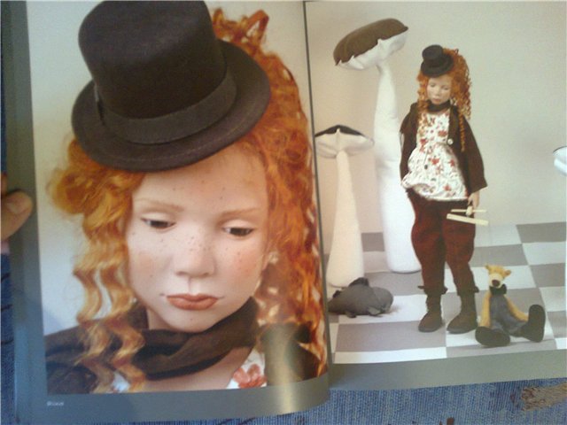 Милый рыжик - игровая кукла Tania от Zwergnase