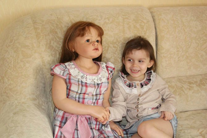 Девочка Эвелина — Куклы Реборн (Reborn): работы мастеров