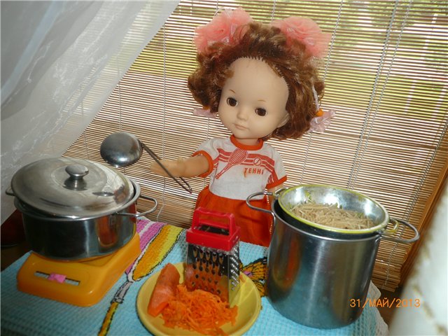 Шапочка для Настеньки — Одежда и обувь для кукол своими руками: фото (фото 10)