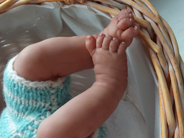 Малышка реборн Сашенька — Куклы Реборн (Reborn): работы мастеров