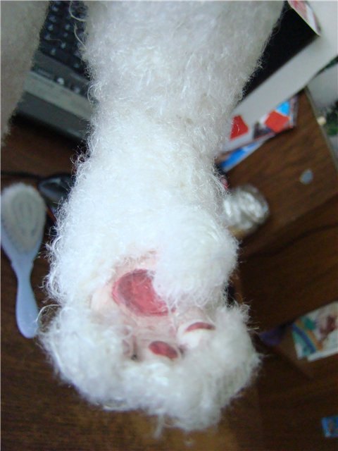 Белый кролик по мотивам рассказа об Алисе. Авторская кукла Кондрашовой Ирины