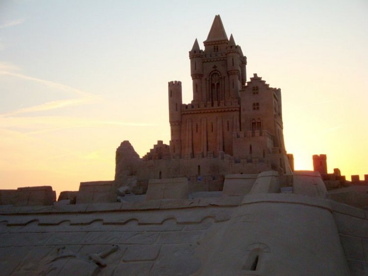 Замки из песка. Путешествие по Схевенингену (Scheveningen, Holland) (фото 10)