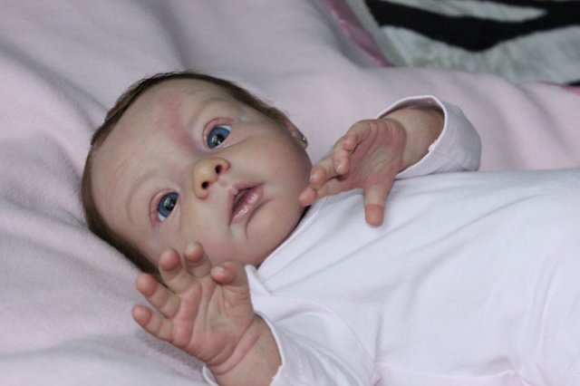 Малышка Софиика новая жизнь, кукла реборн Беспаловои Жанны (фото 5)