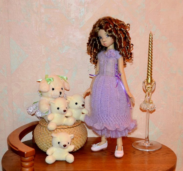 Платье + глазки = образ готов:) Larissa & Miki Kaye Wiggs