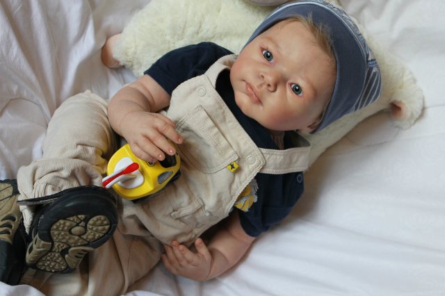 Мамино солнышко Ванечка. Куклы-реборн Натальи Ветровой