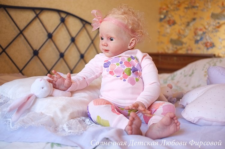 Малышка реборн Сесиль (Фридолин) от Любови Фирсовой