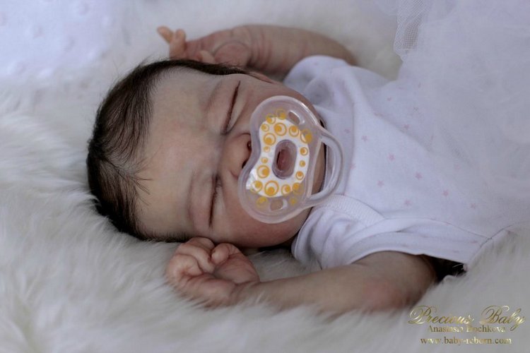 Малышка Квини. Кукла реборн Анастасии Бочковой