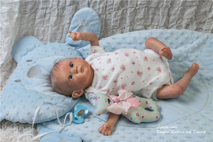 Маргаритка, кукла-реборн Ковылиных Светланы и Эдуарда (фото 3)