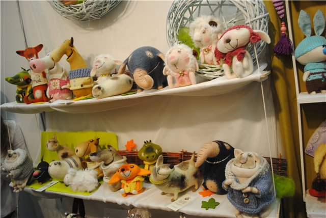 Выставка на Тишинке "ГРАНД ТЕКСТИЛЬ" 2014. Страна Мастеров. Текстильные игрушки, куклы, авторская одежда