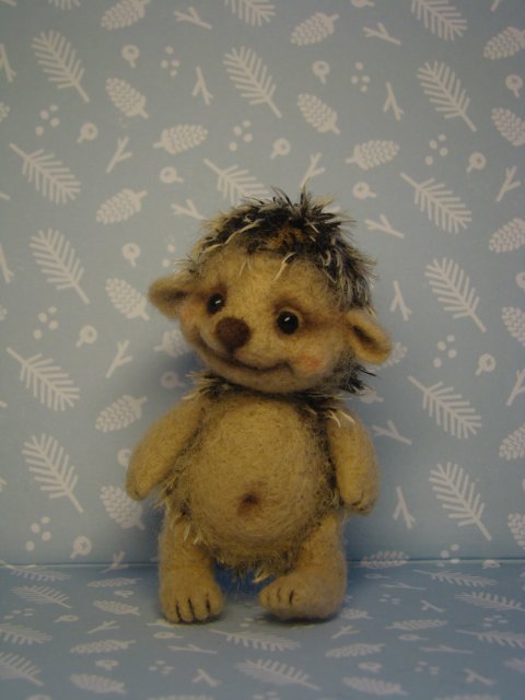 Ёжик. Авторская игрушка Ольги Чернухо (фото 6)