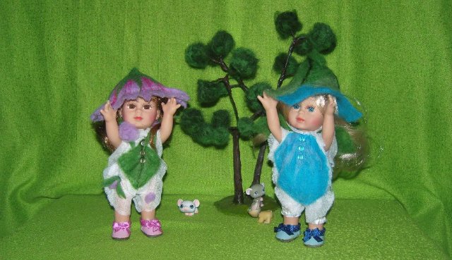 Сказка о цветочных феях — Одежда и обувь для кукол своими руками: фото