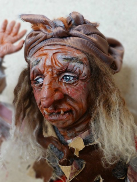 Баба - Яга. авторская кукла