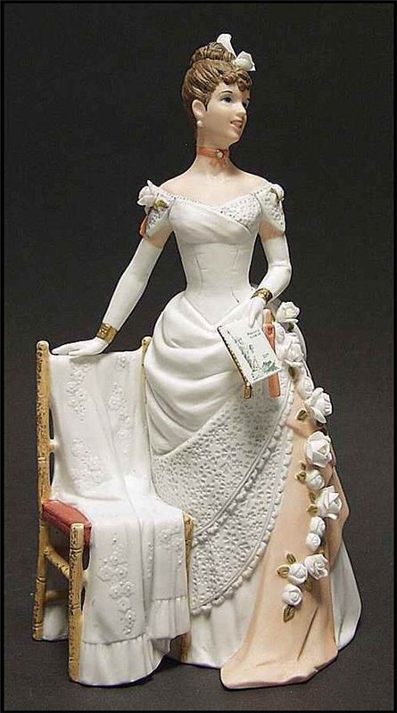 ...История небольшой статуэтки... Миссис Элби или Mrs. Persus Foster Eames (P.F.E.) Albee (фото 9)