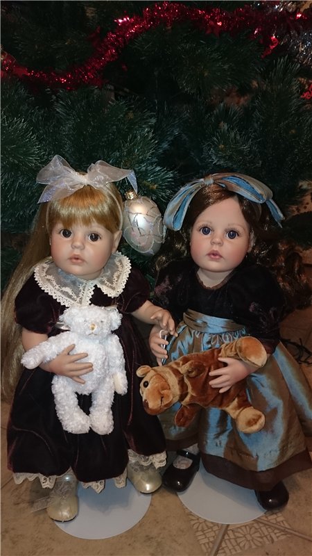 Мои замечательные девчушки автора Донны Руберт от фирмы ArtistaDolls