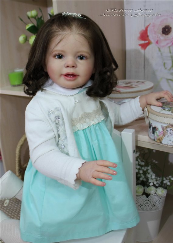 Миланочка!Кукла реборн Анастасии Гангало