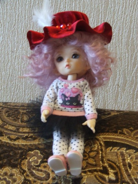 Шляпка для куклы за 15 минут. Мастер-класс | Бэйбики Шляпка для куклы за 15 минут. Мастер-класс (фото 8)