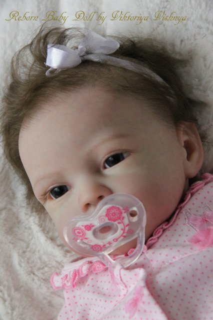 Кайли... Куколка реборн Виктории Вишни