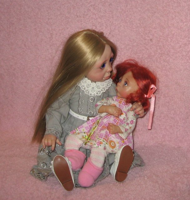 Мои очаровательные девочки: Адель и Каролина. Авторские малышки Кондрашовой Ирины