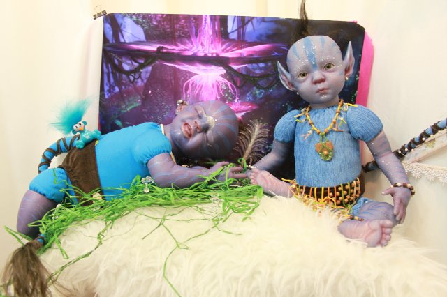 Пахтона(Алиса) аватарёнок, кукла реборн Элины Кудрявцевой