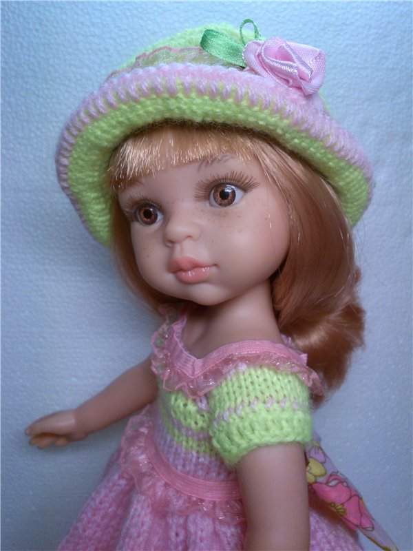 Игровые куклы Paola Reina, моя Дашенька и новое платье (фото 8)