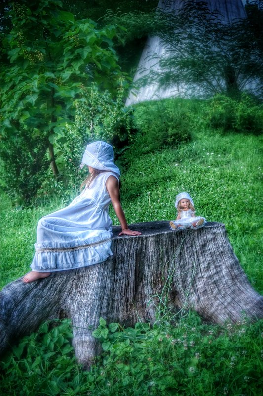Кукла и ее девочка... Once upon a time (фото 7)