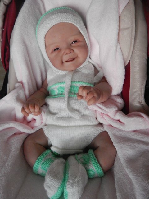 Костюмчик со слониками — Одежда и обувь для кукол своими руками: фото (фото 6)