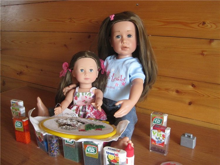 Сестрёнки. Куклы Готц Алиса и Оленька