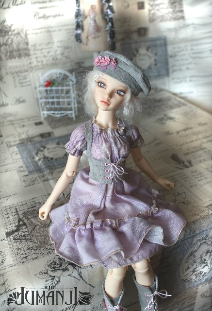 Комплект из кожи " Утро в Париже" (фото 5)