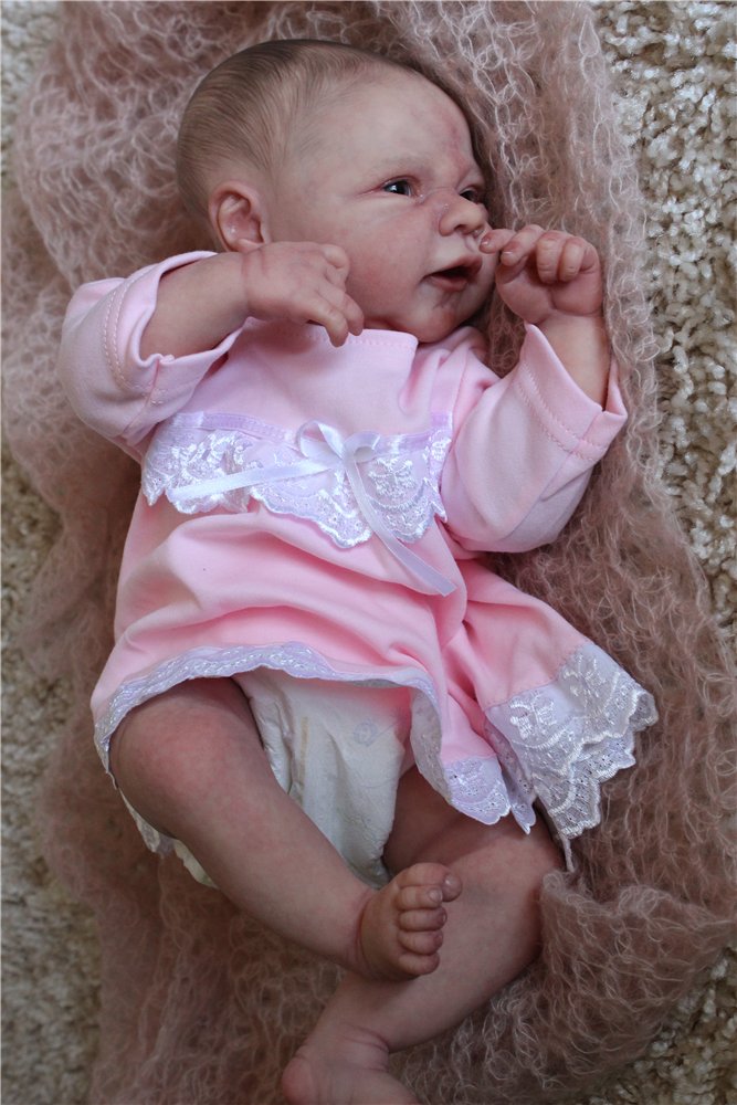Манюня.Первая фотосессия. Кукла реборн Светланы Преображенской