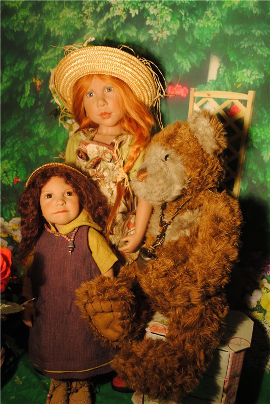 Славный Мишка Паркин от Charlie Bears находит новых друзей