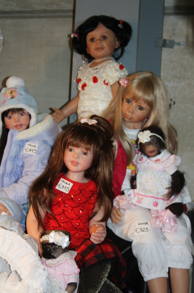 Выставка кукол, мишек тедди, кукольных домиков и миниатюры в Den Bosch (Нидерланды) 24-25 октября 2015 год. Часть вторая