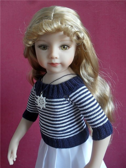 Морские мотивы ушедшего лета и куклы "Maru and friends"