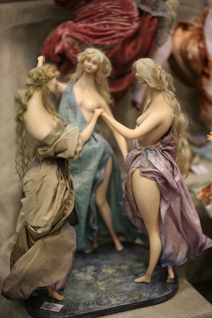 Великолепие выставки "Искусство Куклы" 11 декабря 2015 г