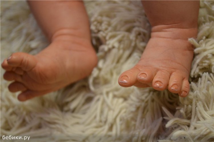 Кукла реборн Cameron модифицированный, силикон-винил (фото 7)