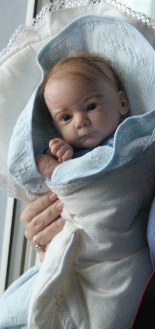 Малышок кукла-реборн Элины Кудрявцевой